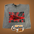 Cardinals Flag Floral