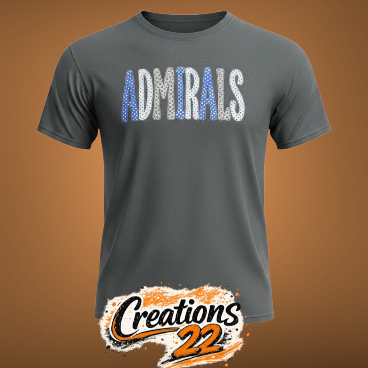 Admirals Polka and Dark Animal Print