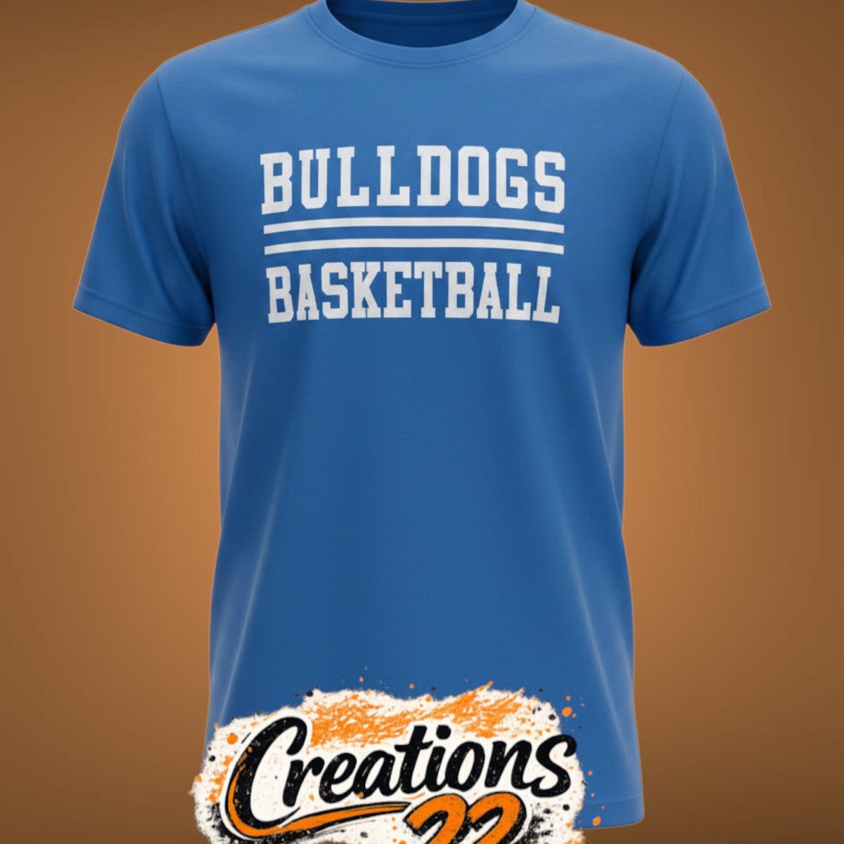 Bulldogs Basketball Stripes