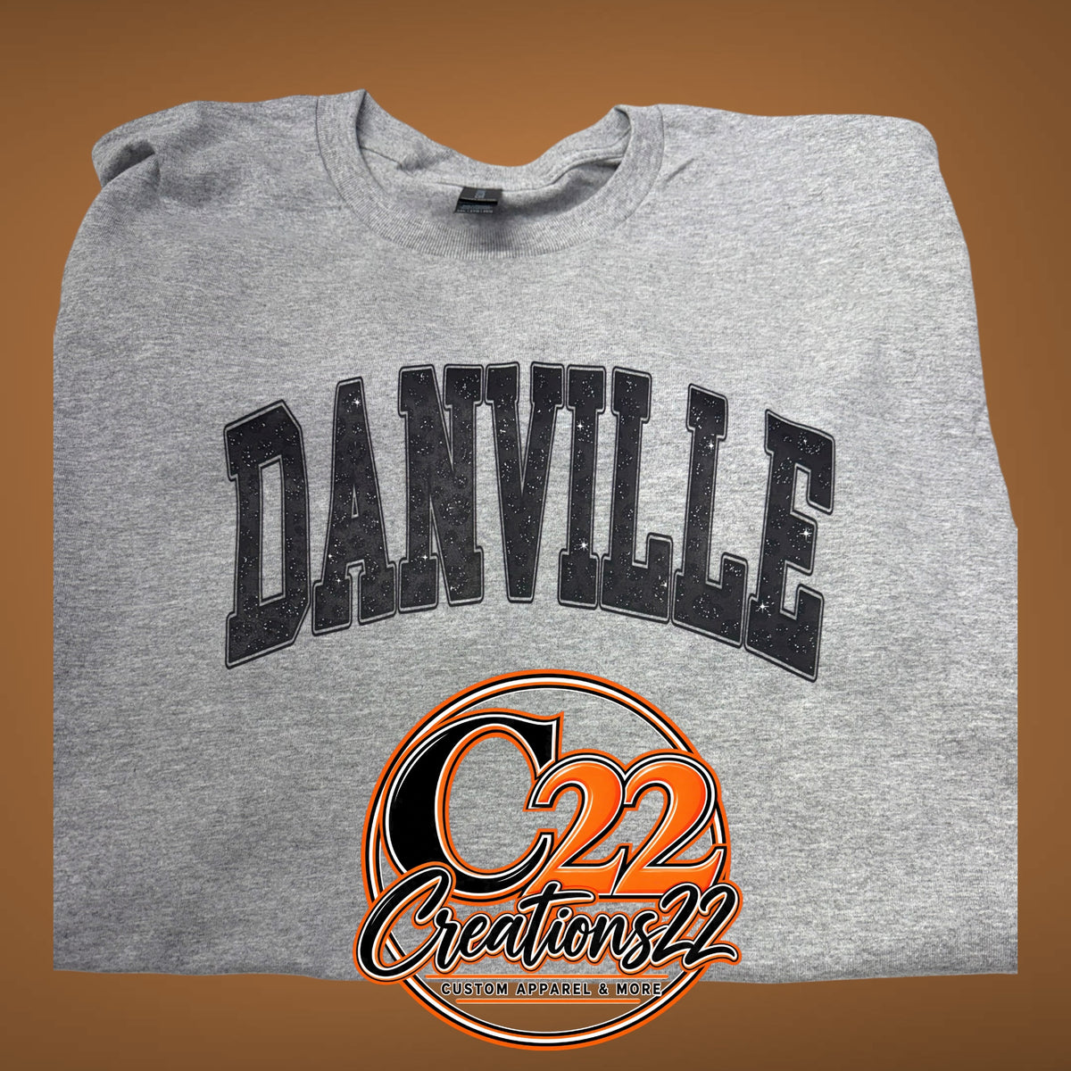 Danville Black Animal Print